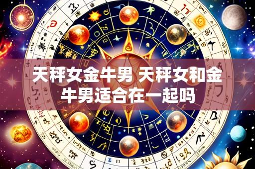 天秤女金牛男 天秤女和金牛男适合在一起吗