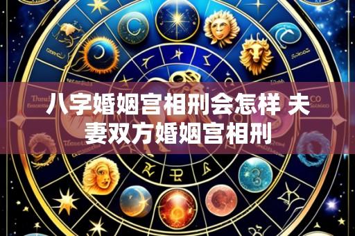 八字婚姻宫相刑会怎样 夫妻双方婚姻宫相刑