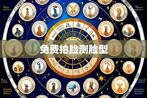 免费拍脸测脸型