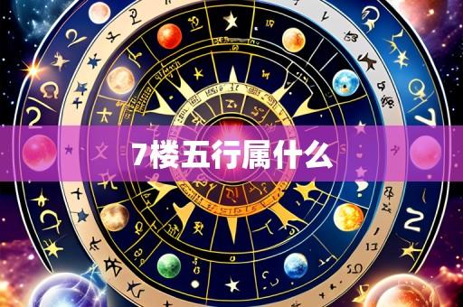 7楼五行属什么