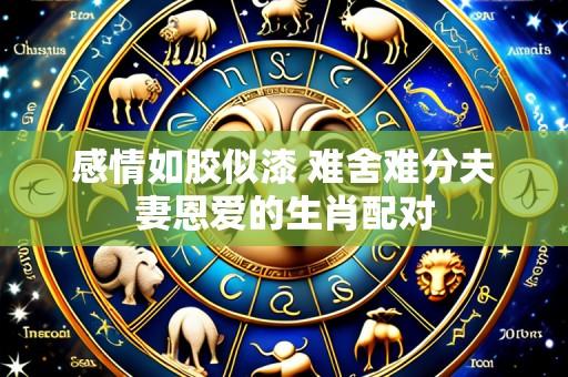 感情如胶似漆 难舍难分夫妻恩爱的生肖配对