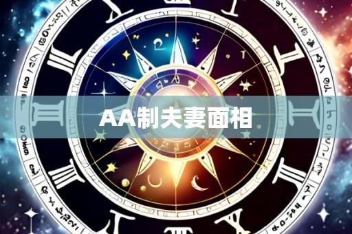 AA制夫妻面相