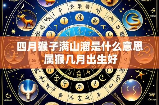 四月猴子满山溜是什么意思 属猴几月出生好