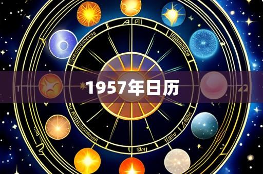 1957年日历