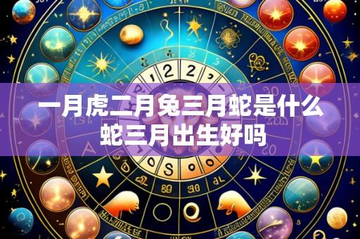 一月虎二月兔三月蛇是什么 蛇三月出生好吗