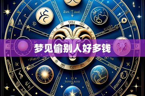 梦见偷别人好多钱