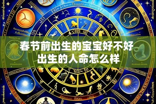 春节前出生的宝宝好不好 出生的人命怎么样
