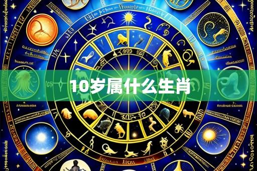 10岁属什么生肖