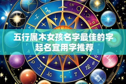 五行属木女孩名字最佳的字 起名宜用字推荐