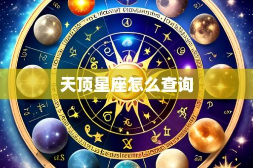 天顶星座怎么查询