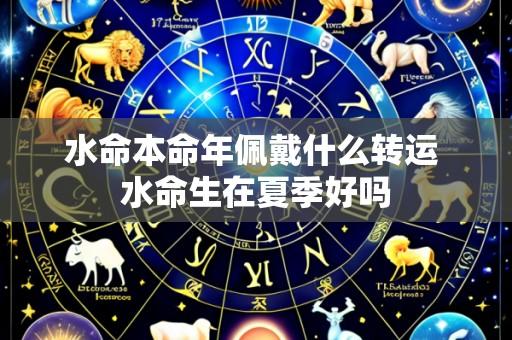 水命本命年佩戴什么转运 水命生在夏季好吗