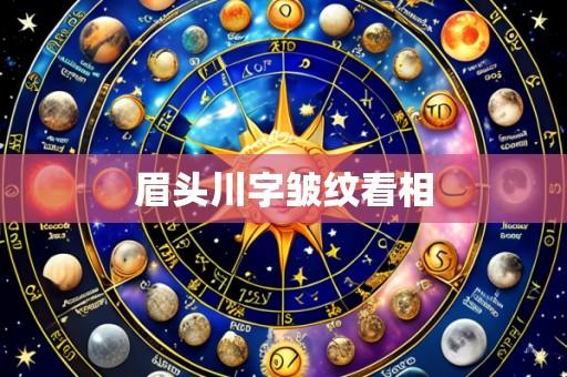 眉头川字皱纹看相