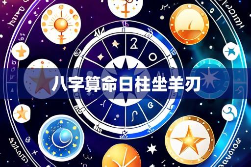 八字算命日柱坐羊刃