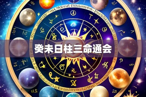 癸未日柱三命通会