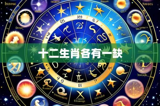 十二生肖各有一缺