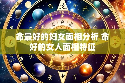 命最好的妇女面相分析 命好的女人面相特征