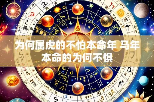 为何属虎的不怕本命年 马年本命的为何不惧