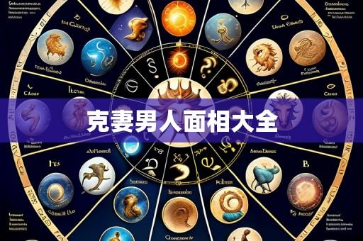 克妻男人面相大全