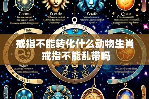 戒指不能转化什么动物生肖 戒指不能乱带吗
