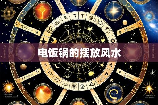 电饭锅的摆放风水