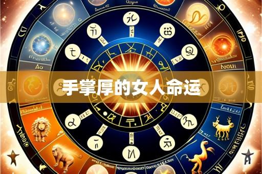 手掌厚的女人命运