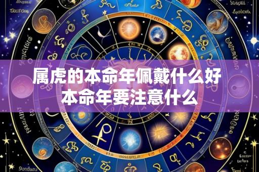 属虎的本命年佩戴什么好 本命年要注意什么