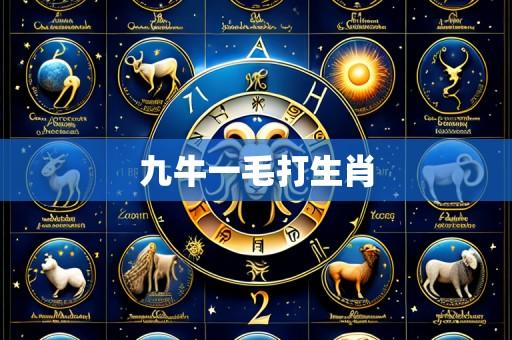 九牛一毛打生肖