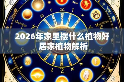 2026年家里摆什么植物好 居家植物解析