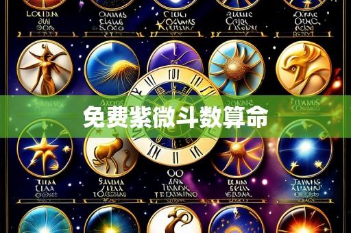 免费紫微斗数算命