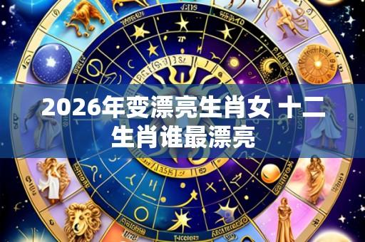 2026年变漂亮生肖女 十二生肖谁最漂亮