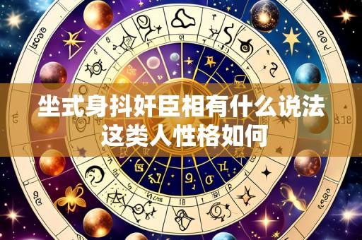 坐式身抖奸臣相有什么说法 这类人性格如何