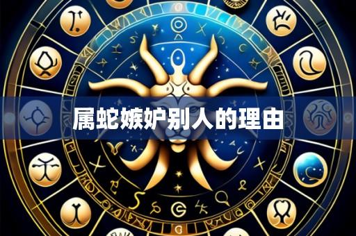 属蛇嫉妒别人的理由