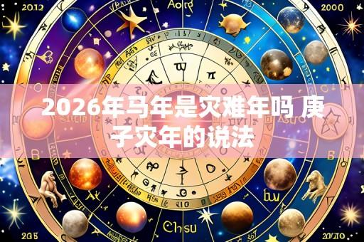 2026年马年是灾难年吗 庚子灾年的说法