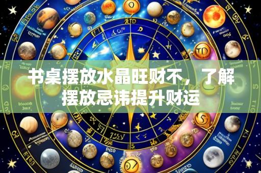 书桌摆放水晶旺财不，了解摆放忌讳提升财运