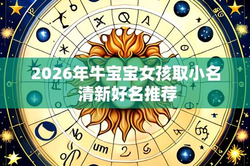2026年牛宝宝女孩取小名 清新好名推荐
