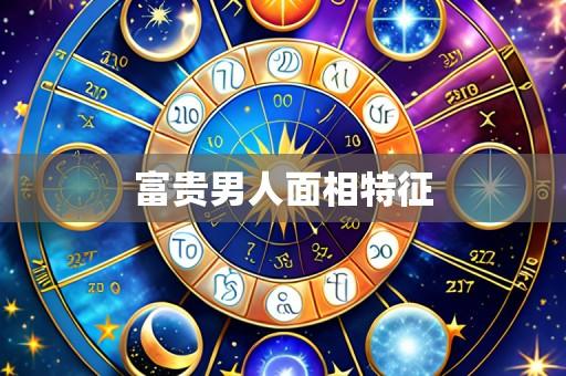 富贵男人面相特征
