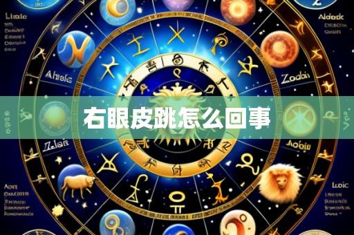 右眼皮跳怎么回事