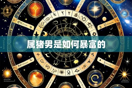 属猪男是如何暴富的