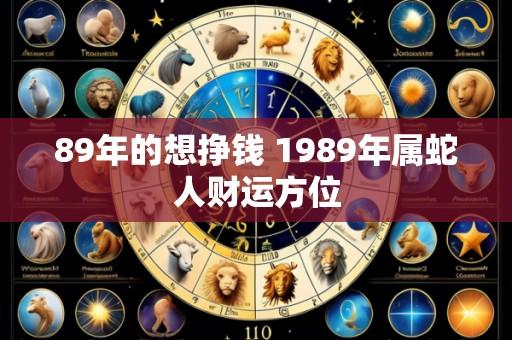 89年的想挣钱 1989年属蛇人财运方位