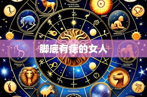 脚底有痣的女人