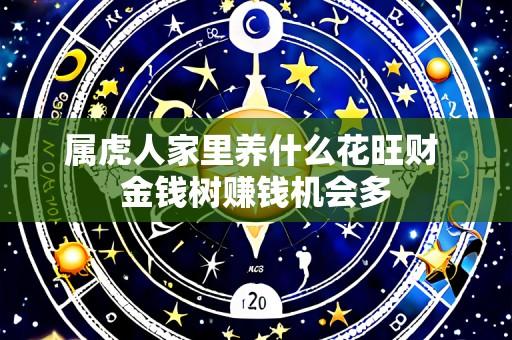 属虎人家里养什么花旺财 金钱树赚钱机会多