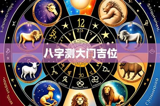 八字测大门吉位
