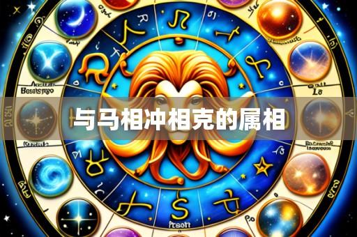 与马相冲相克的属相