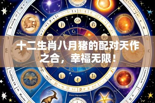 十二生肖八月猪的配对天作之合,幸福无限!