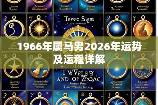 1966年属马男2026年运势及运程详解