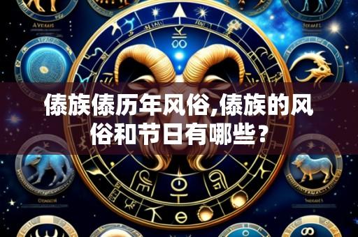 傣族傣历年风俗,傣族的风俗和节日有哪些?
