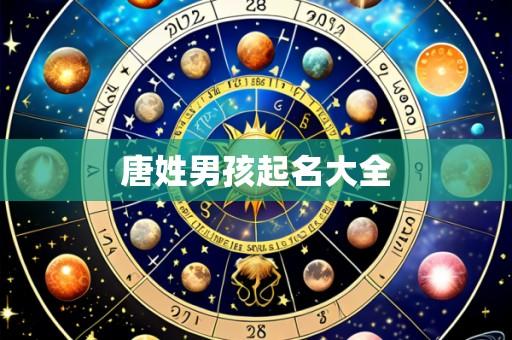 唐姓男孩起名大全