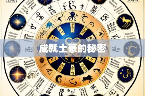 成就土豪的秘密