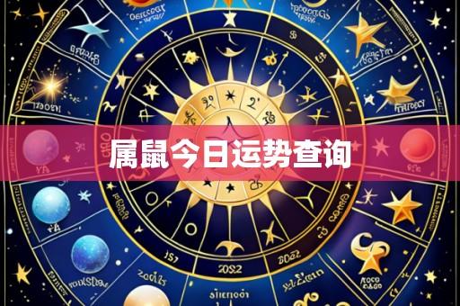 属鼠今日运势查询