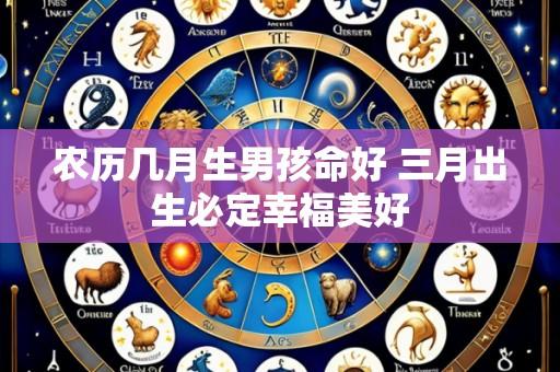 农历几月生男孩命好 三月出生必定幸福美好
